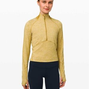 Lululemon Always Alert 1/2 Zip,
Heathered Grape Leaf